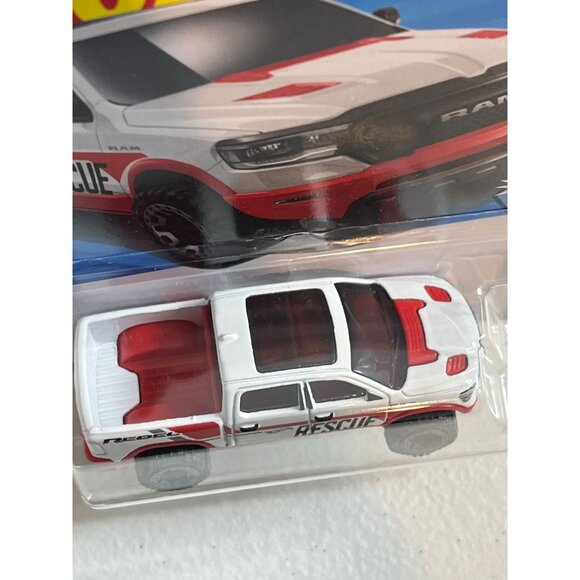 Hot Wheels 2024 Ram 1500 Rebel First Response 3/5 Diecast Truck NOC - Picture 5 of 7
